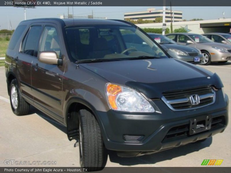 Mojave Mist Metallic / Saddle 2002 Honda CR-V EX 4WD