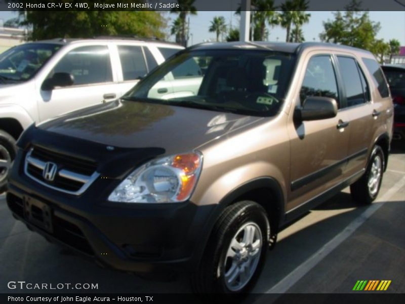 Mojave Mist Metallic / Saddle 2002 Honda CR-V EX 4WD