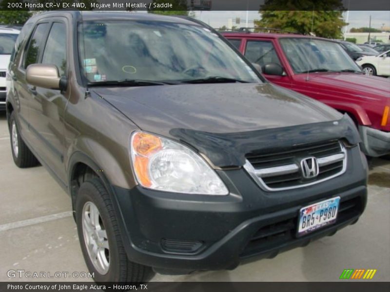 Mojave Mist Metallic / Saddle 2002 Honda CR-V EX 4WD
