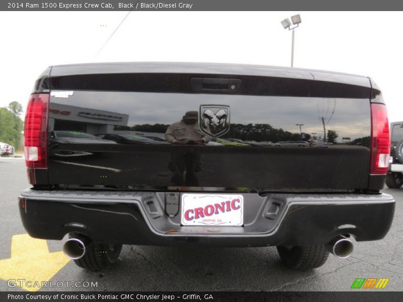 Black / Black/Diesel Gray 2014 Ram 1500 Express Crew Cab