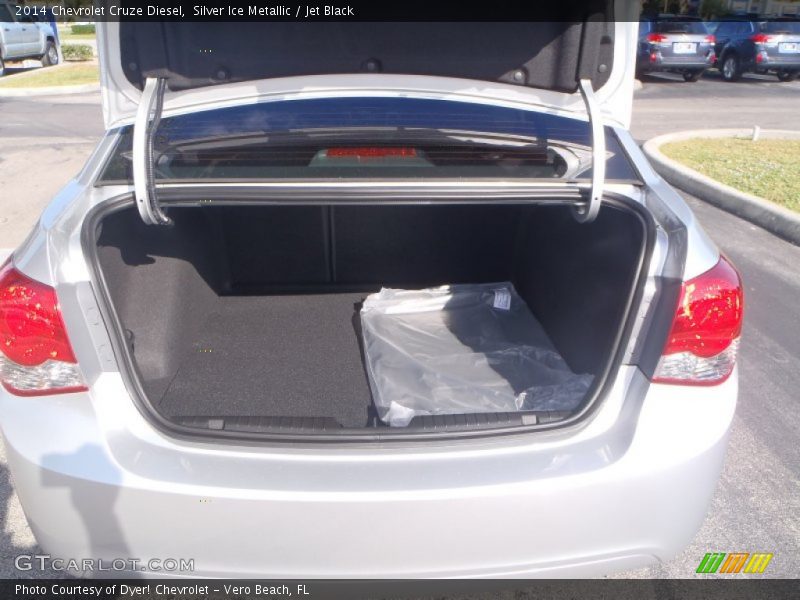 Silver Ice Metallic / Jet Black 2014 Chevrolet Cruze Diesel