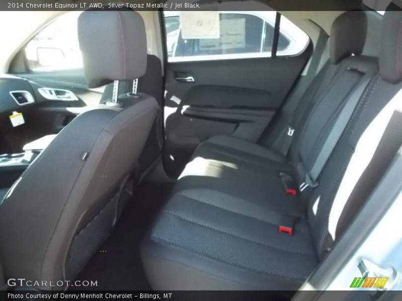 Silver Topaz Metallic / Jet Black 2014 Chevrolet Equinox LT AWD
