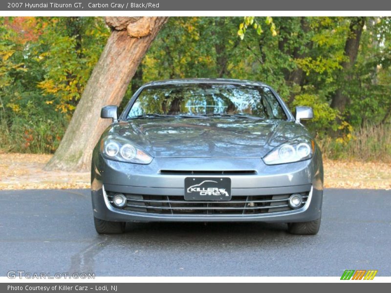 Carbon Gray / Black/Red 2007 Hyundai Tiburon GT