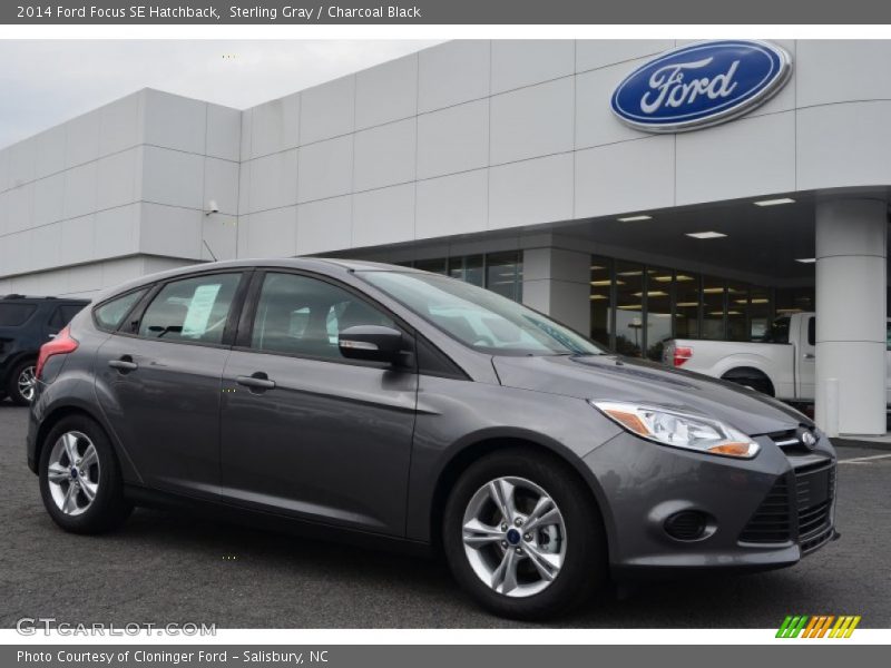 Sterling Gray / Charcoal Black 2014 Ford Focus SE Hatchback