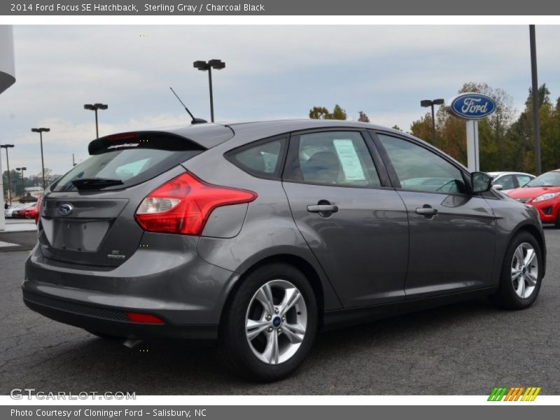 Sterling Gray / Charcoal Black 2014 Ford Focus SE Hatchback