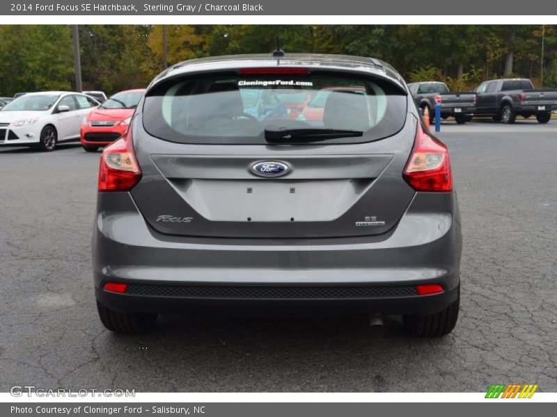 Sterling Gray / Charcoal Black 2014 Ford Focus SE Hatchback