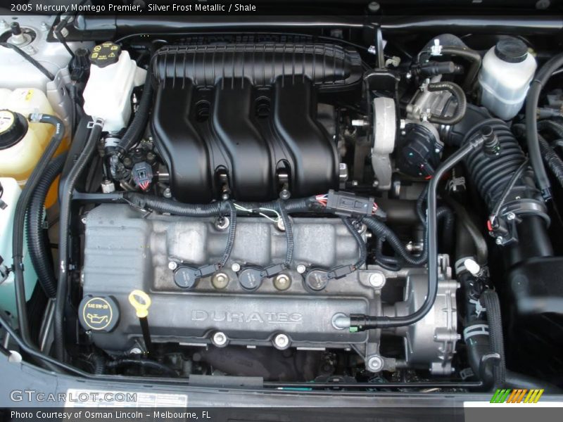 Silver Frost Metallic / Shale 2005 Mercury Montego Premier
