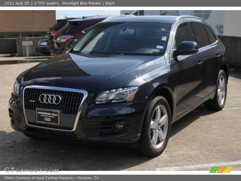 Moonlight Blue Metallic / Black 2012 Audi Q5 2.0 TFSI quattro