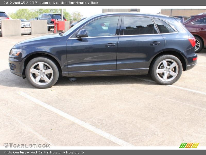 Moonlight Blue Metallic / Black 2012 Audi Q5 2.0 TFSI quattro