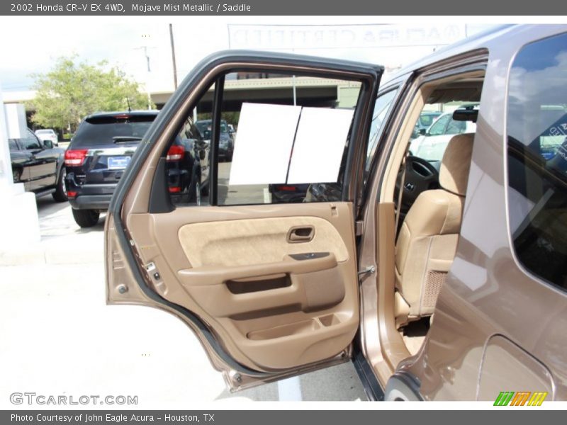Mojave Mist Metallic / Saddle 2002 Honda CR-V EX 4WD
