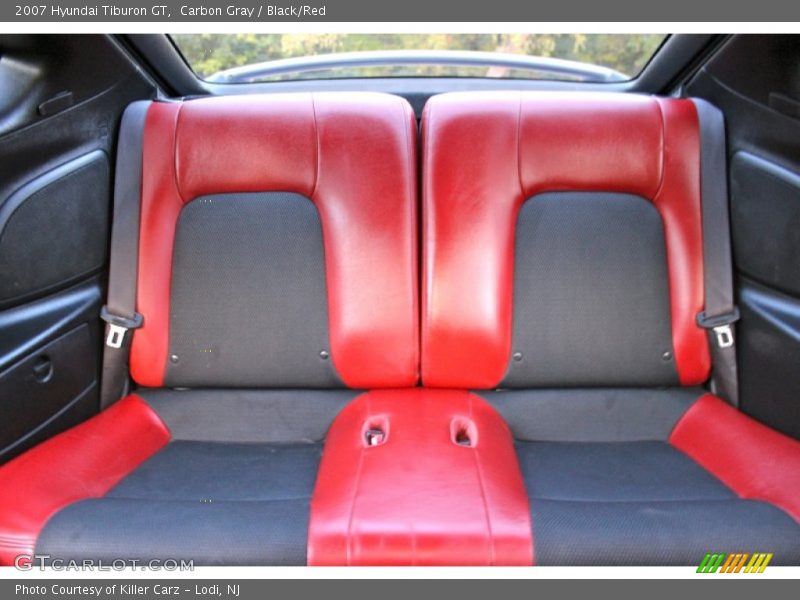 Rear Seat of 2007 Tiburon GT