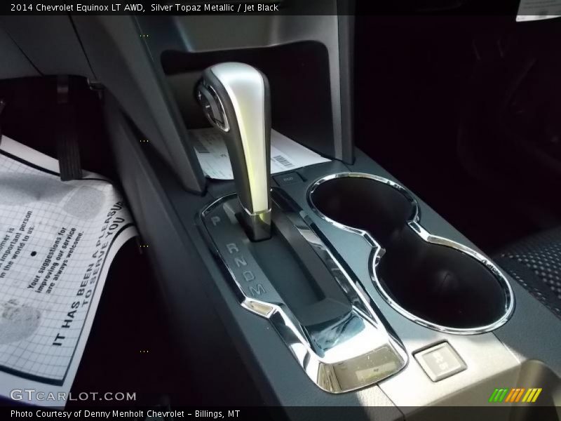 Silver Topaz Metallic / Jet Black 2014 Chevrolet Equinox LT AWD