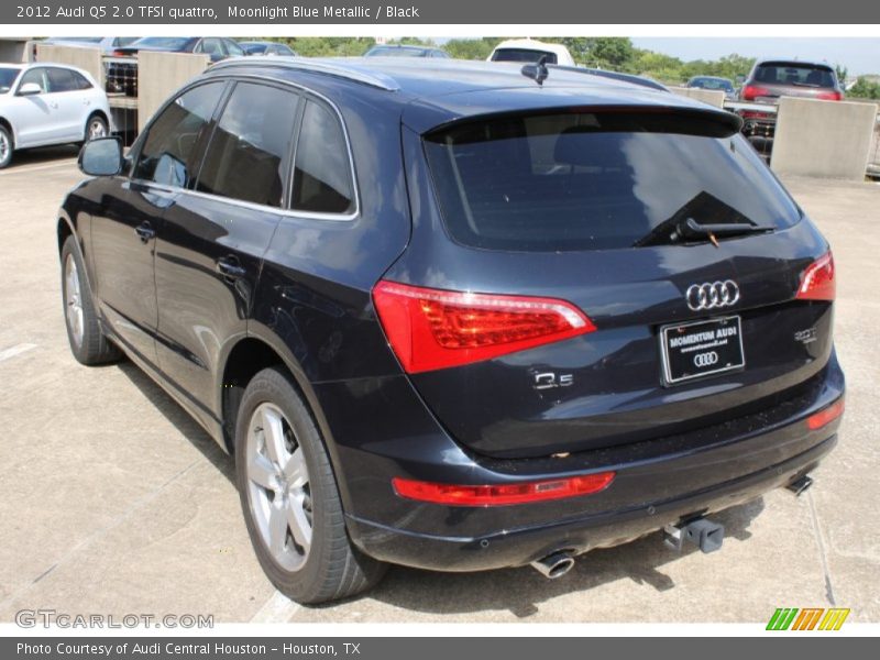 Moonlight Blue Metallic / Black 2012 Audi Q5 2.0 TFSI quattro