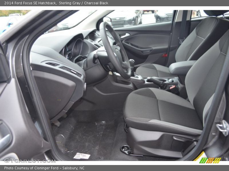 Sterling Gray / Charcoal Black 2014 Ford Focus SE Hatchback
