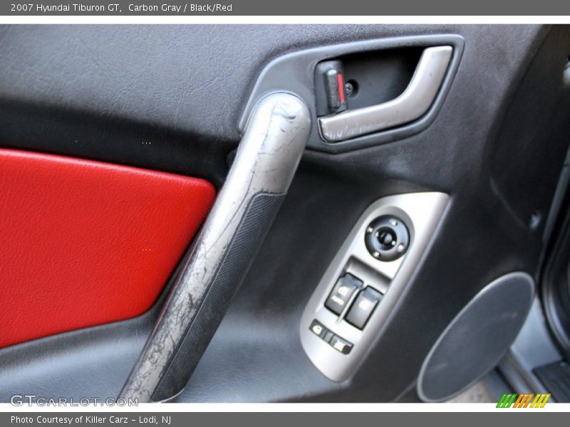 Carbon Gray / Black/Red 2007 Hyundai Tiburon GT