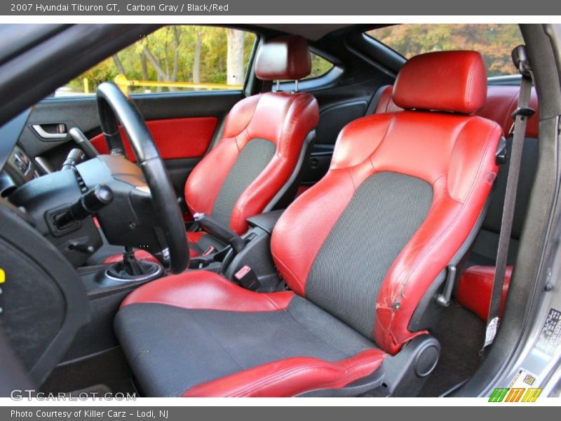 Front Seat of 2007 Tiburon GT