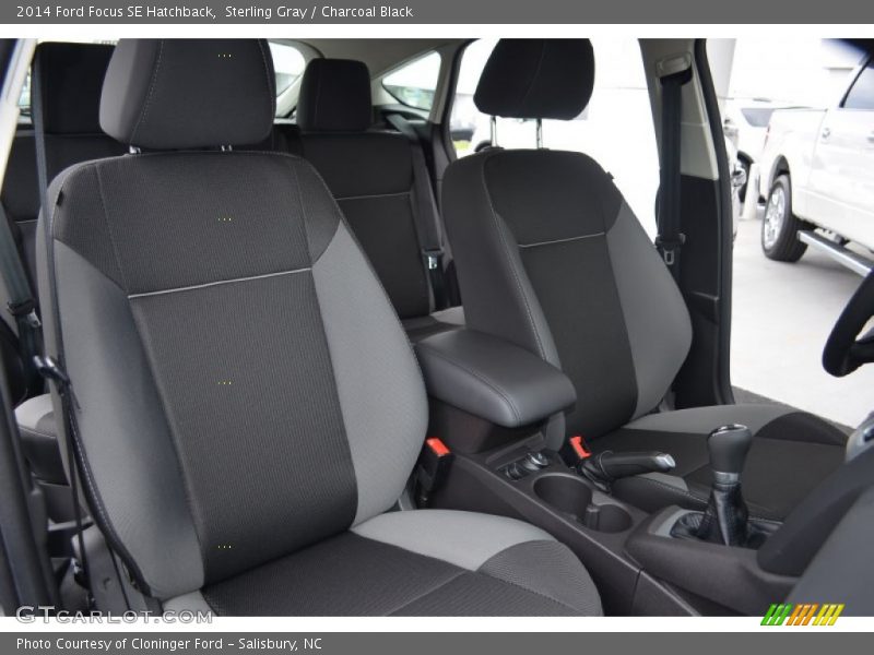 Sterling Gray / Charcoal Black 2014 Ford Focus SE Hatchback
