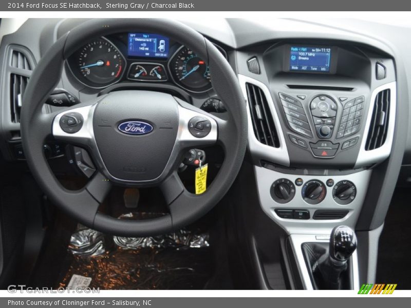 Sterling Gray / Charcoal Black 2014 Ford Focus SE Hatchback