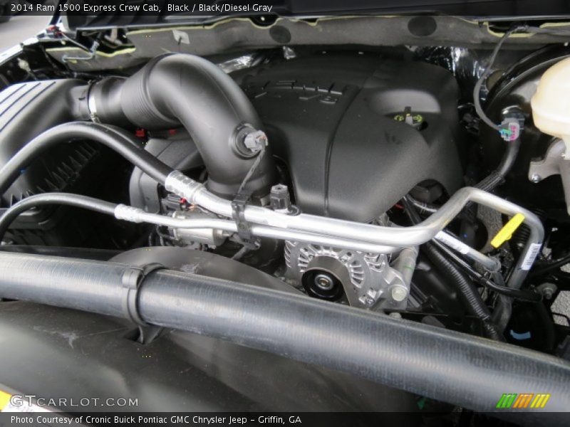 Black / Black/Diesel Gray 2014 Ram 1500 Express Crew Cab