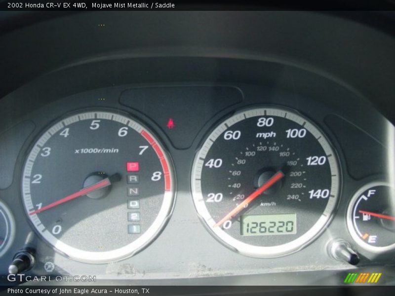 Mojave Mist Metallic / Saddle 2002 Honda CR-V EX 4WD
