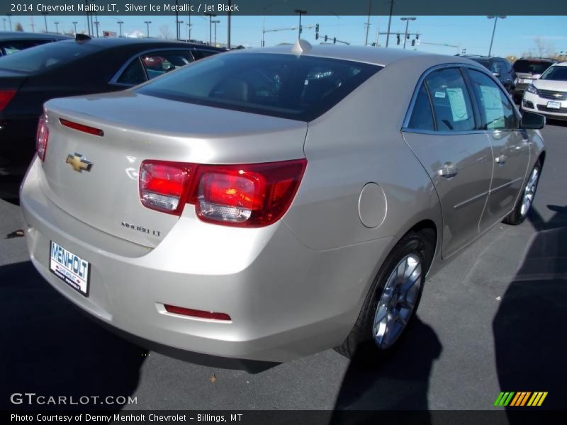 Silver Ice Metallic / Jet Black 2014 Chevrolet Malibu LT