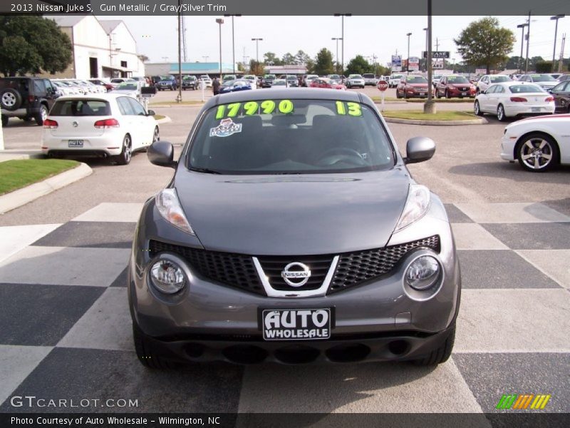 Gun Metallic / Gray/Silver Trim 2013 Nissan Juke S
