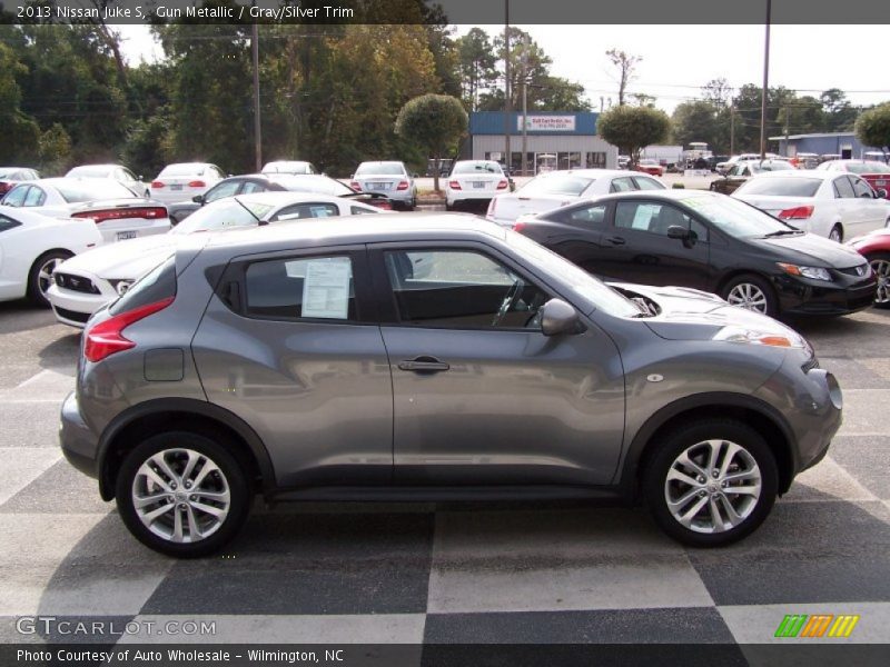 Gun Metallic / Gray/Silver Trim 2013 Nissan Juke S