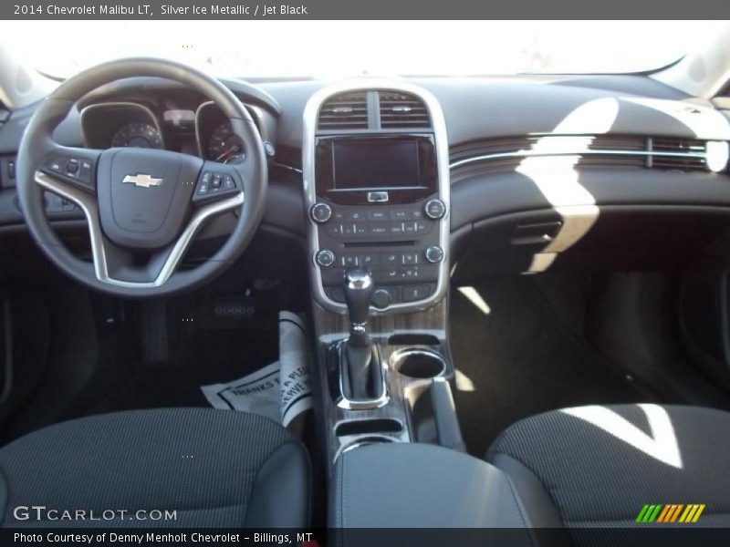 Silver Ice Metallic / Jet Black 2014 Chevrolet Malibu LT