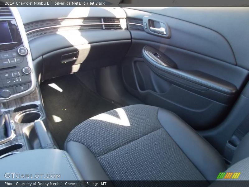 Silver Ice Metallic / Jet Black 2014 Chevrolet Malibu LT