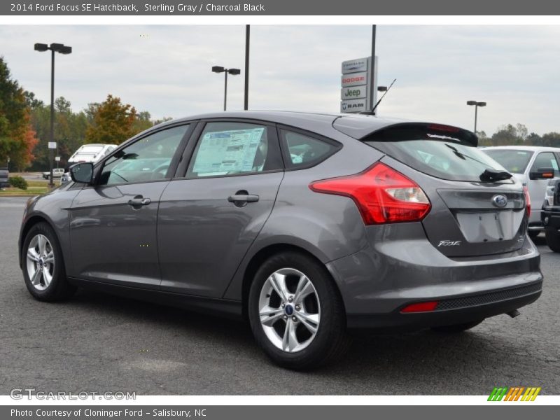 Sterling Gray / Charcoal Black 2014 Ford Focus SE Hatchback