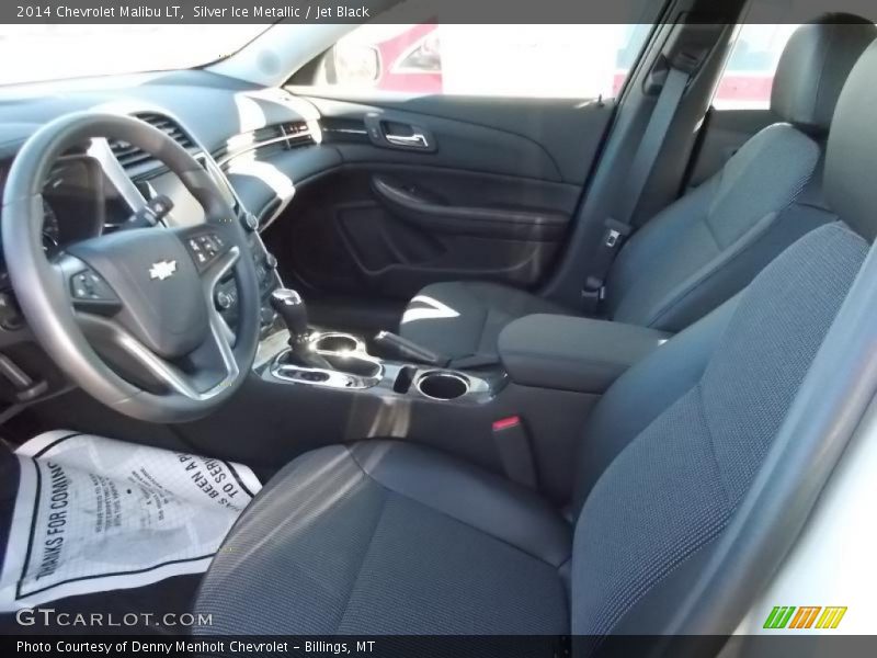 Silver Ice Metallic / Jet Black 2014 Chevrolet Malibu LT