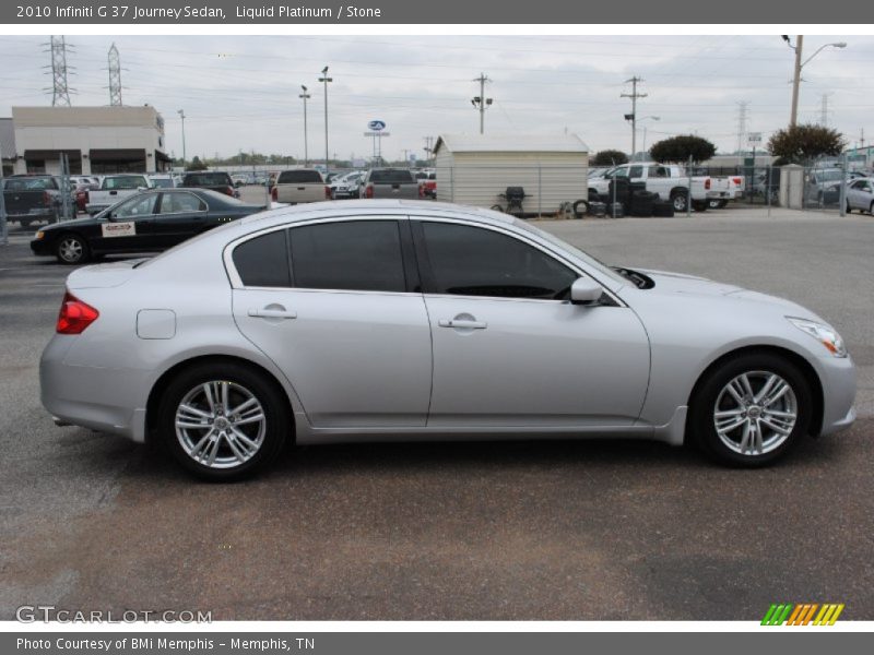 Liquid Platinum / Stone 2010 Infiniti G 37 Journey Sedan