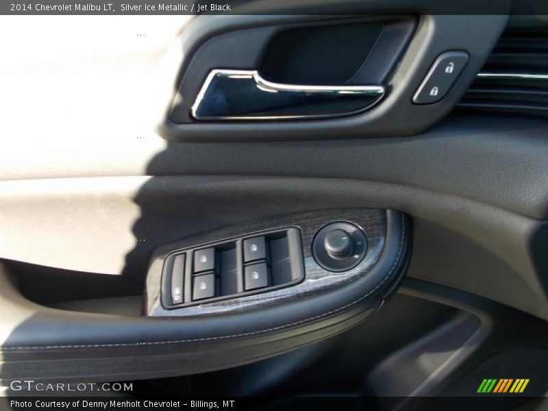 Silver Ice Metallic / Jet Black 2014 Chevrolet Malibu LT