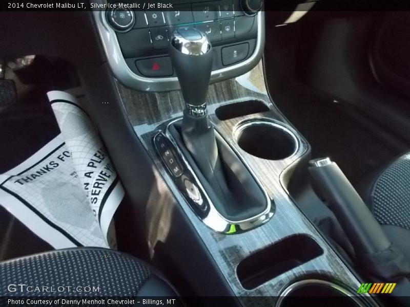 Silver Ice Metallic / Jet Black 2014 Chevrolet Malibu LT