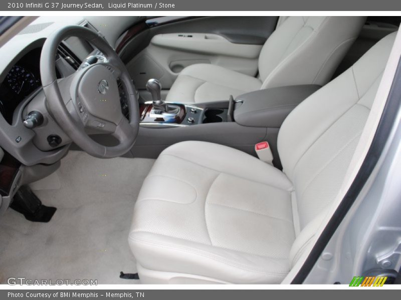Liquid Platinum / Stone 2010 Infiniti G 37 Journey Sedan