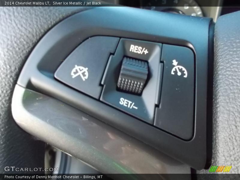 Silver Ice Metallic / Jet Black 2014 Chevrolet Malibu LT