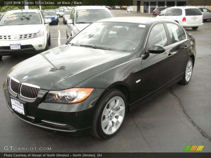 Jet Black / Black 2008 BMW 3 Series 335xi Sedan