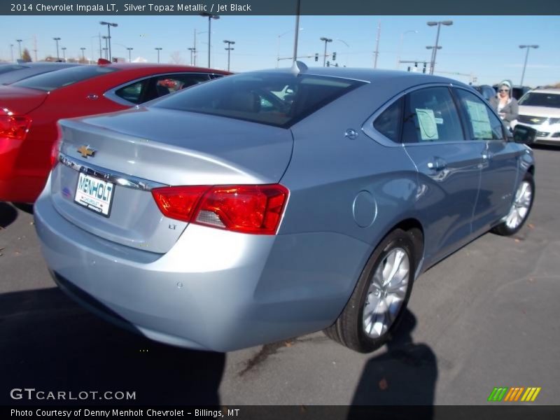Silver Topaz Metallic / Jet Black 2014 Chevrolet Impala LT