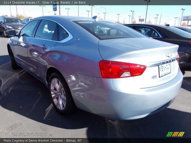Silver Topaz Metallic / Jet Black 2014 Chevrolet Impala LT