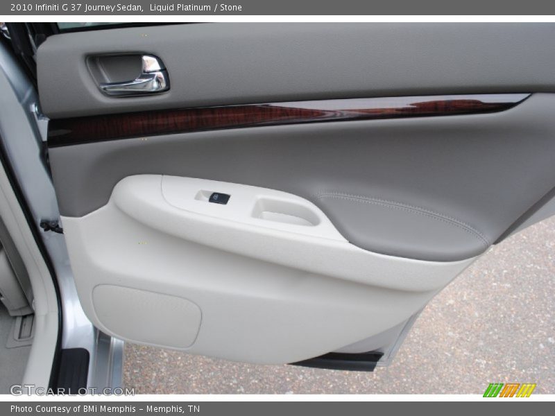 Liquid Platinum / Stone 2010 Infiniti G 37 Journey Sedan