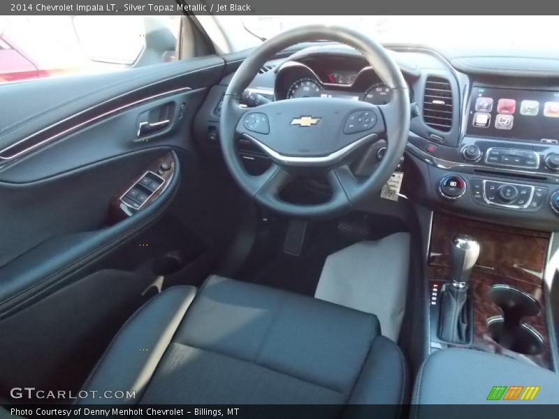 Silver Topaz Metallic / Jet Black 2014 Chevrolet Impala LT