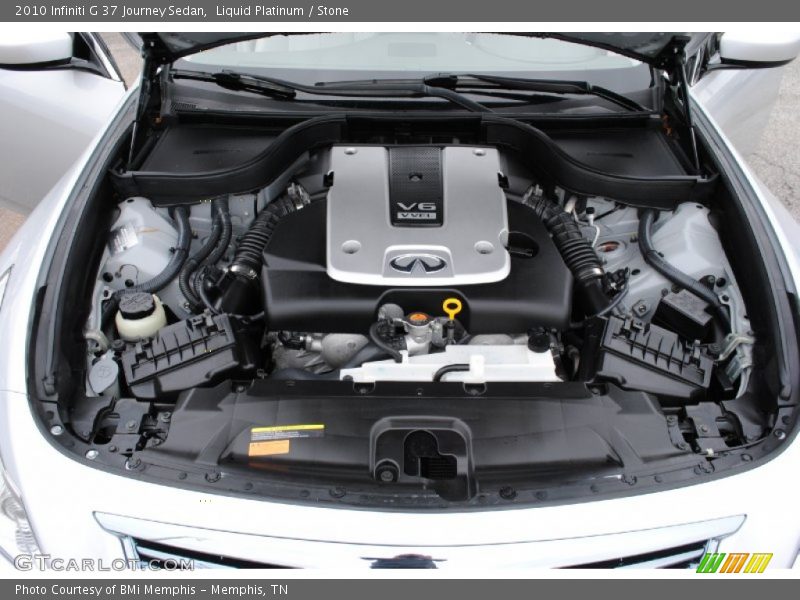 Liquid Platinum / Stone 2010 Infiniti G 37 Journey Sedan