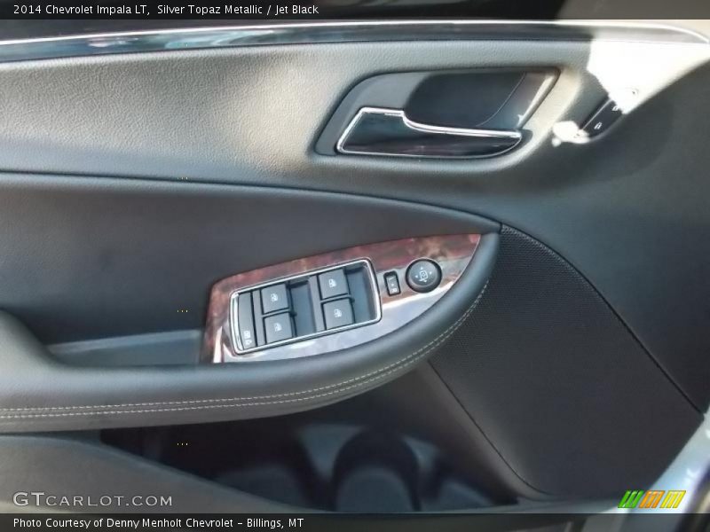 Silver Topaz Metallic / Jet Black 2014 Chevrolet Impala LT