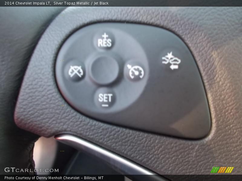 Silver Topaz Metallic / Jet Black 2014 Chevrolet Impala LT