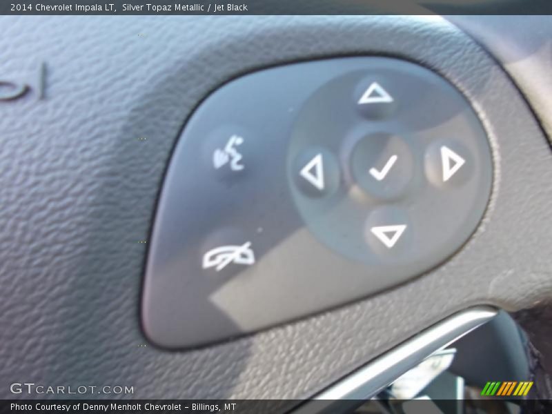 Silver Topaz Metallic / Jet Black 2014 Chevrolet Impala LT