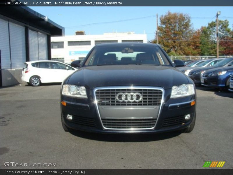Night Blue Pearl Effect / Black/Amaretto 2006 Audi A8 L 4.2 quattro