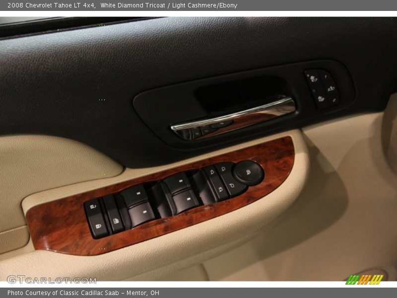White Diamond Tricoat / Light Cashmere/Ebony 2008 Chevrolet Tahoe LT 4x4