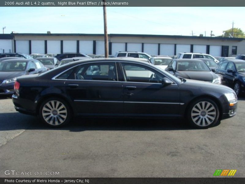 Night Blue Pearl Effect / Black/Amaretto 2006 Audi A8 L 4.2 quattro
