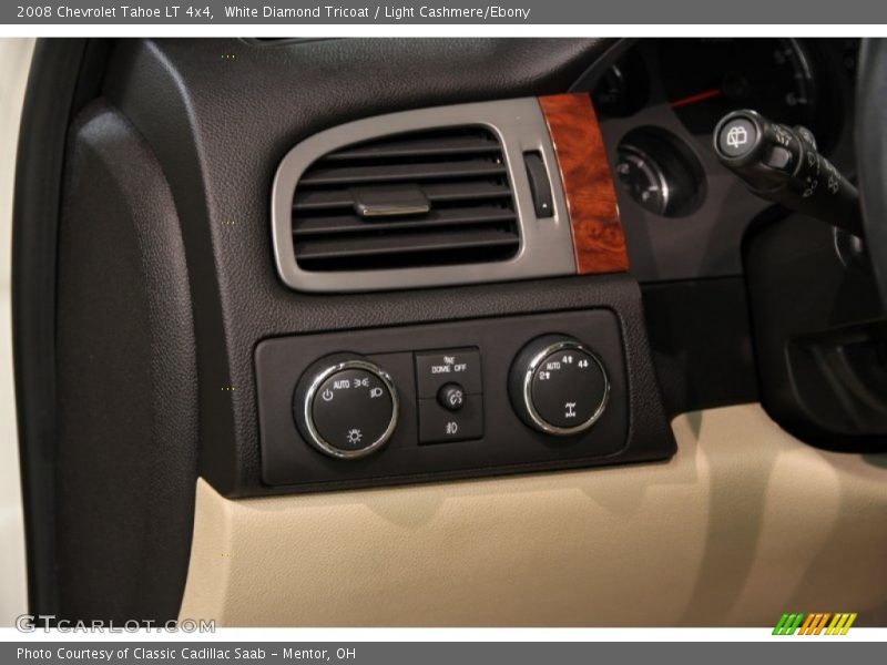 White Diamond Tricoat / Light Cashmere/Ebony 2008 Chevrolet Tahoe LT 4x4