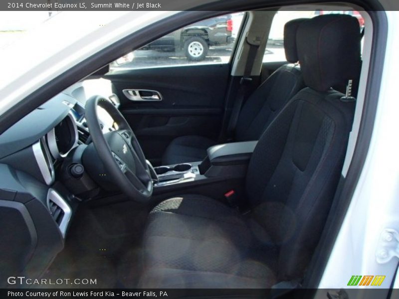 Summit White / Jet Black 2014 Chevrolet Equinox LS